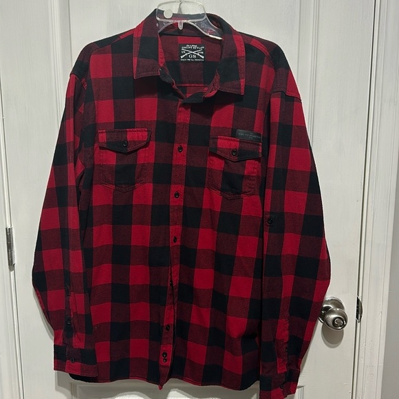 Grunt style button up shirt - Picture 1 of 14
